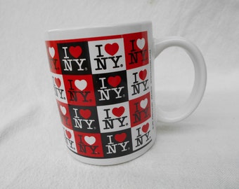 Vintage Souvenir Mug Jay Joshua I Love New York