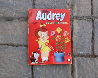 Little Audrey Coloring Book 4535 1950s