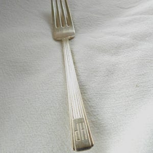 Hotel Silver Fork Hotel Pennsylvania Statler New York 1950s silverplate flatware