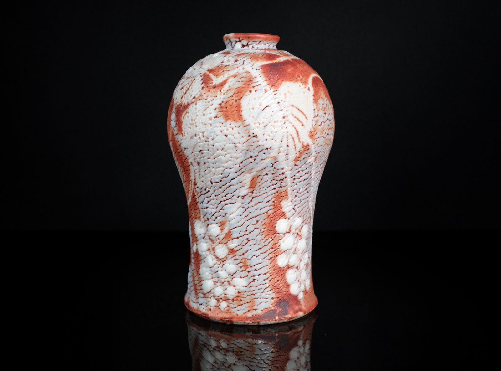 林正太郎志野壷：美濃焼友箱付 - Etsy 日本