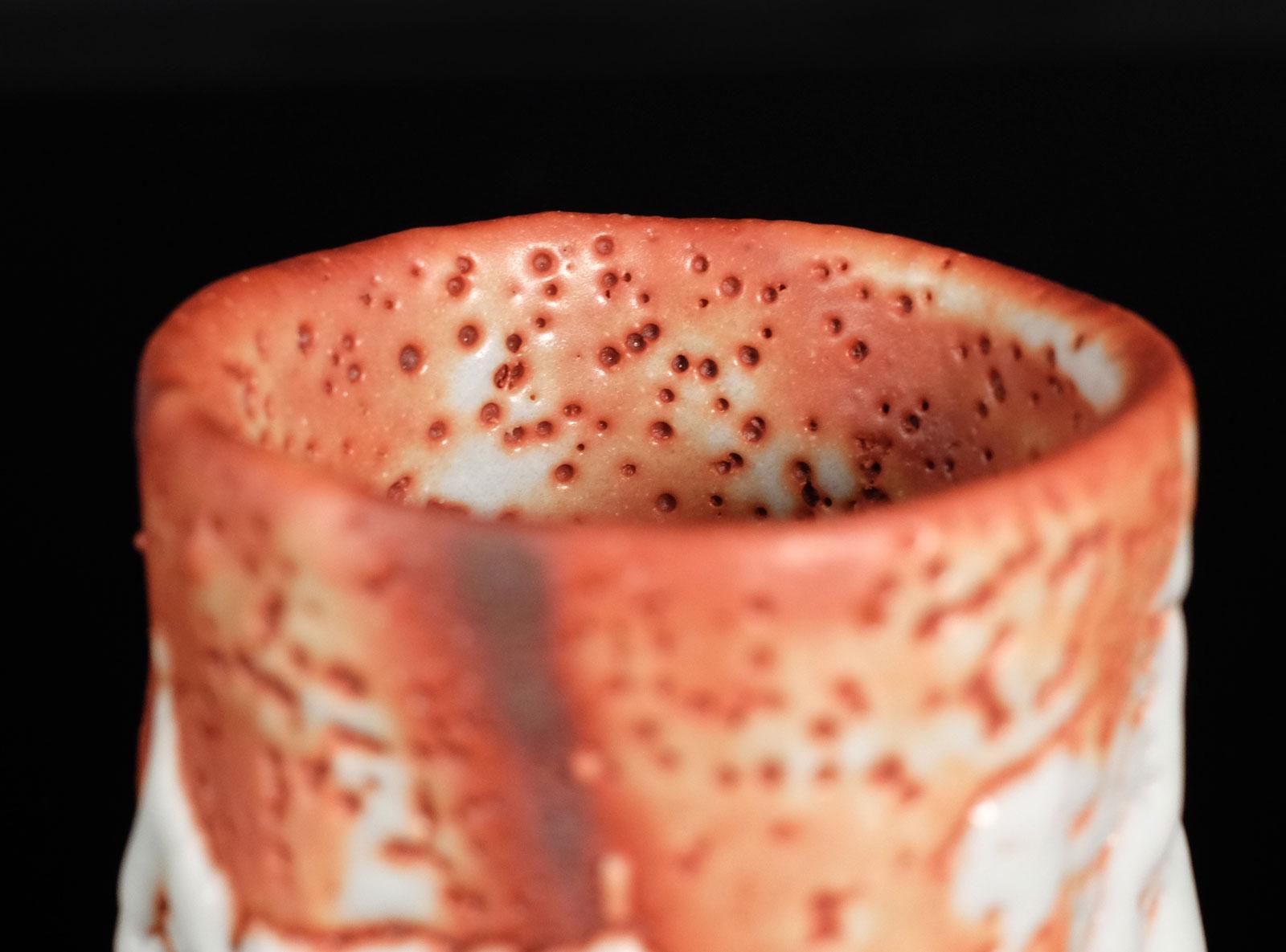 赤志野ぐい呑 加藤豊久作 美濃焼友箱付ぐい呑 - Etsy 日本