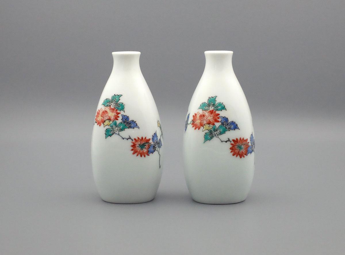 柿右衛門作 酒器セット：手描き有田焼、銘入り友箱 - Etsy 日本