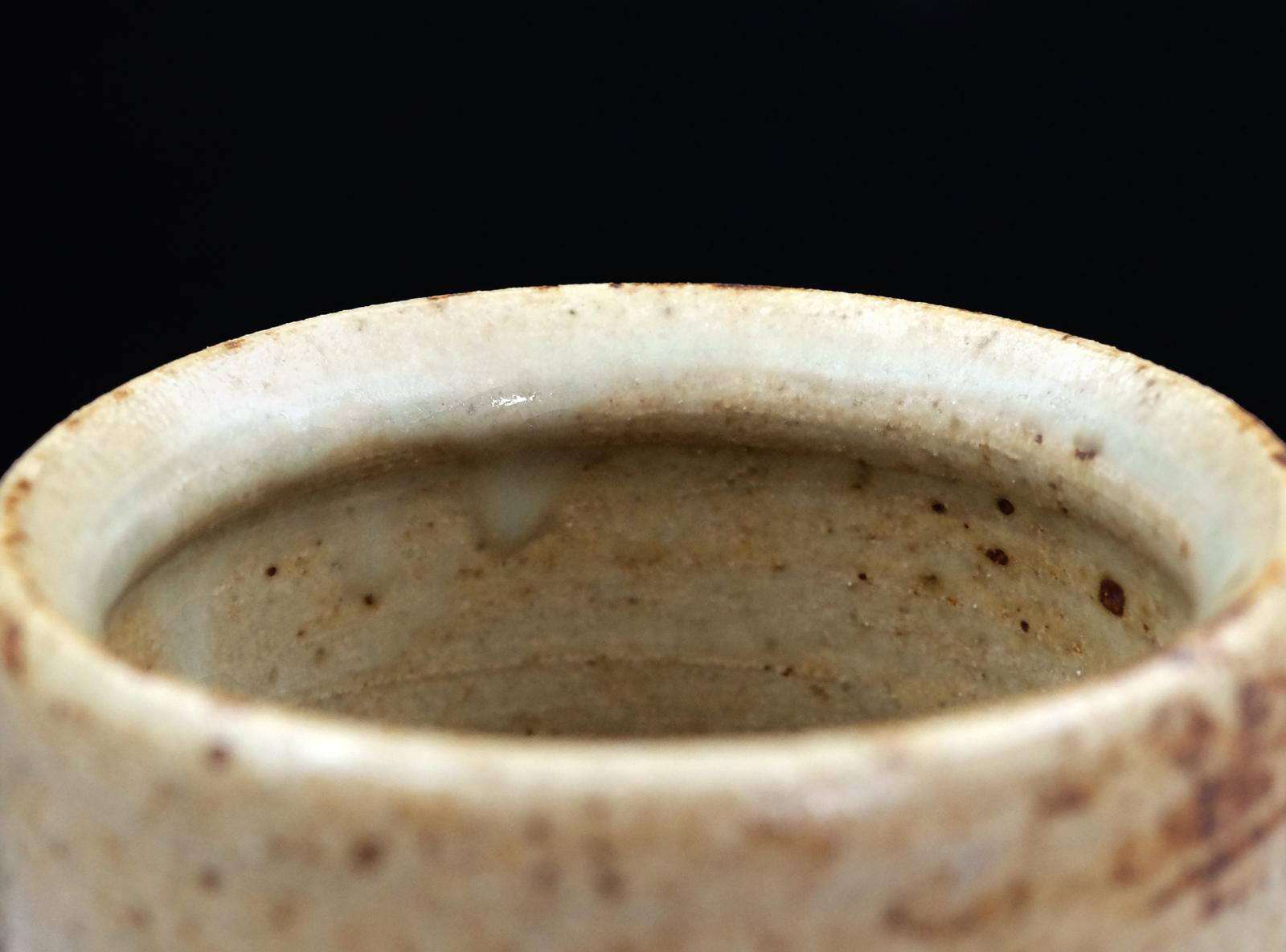 黄瀬戸花入 加藤幸三作 昭和～平成～令和 - Etsy 日本