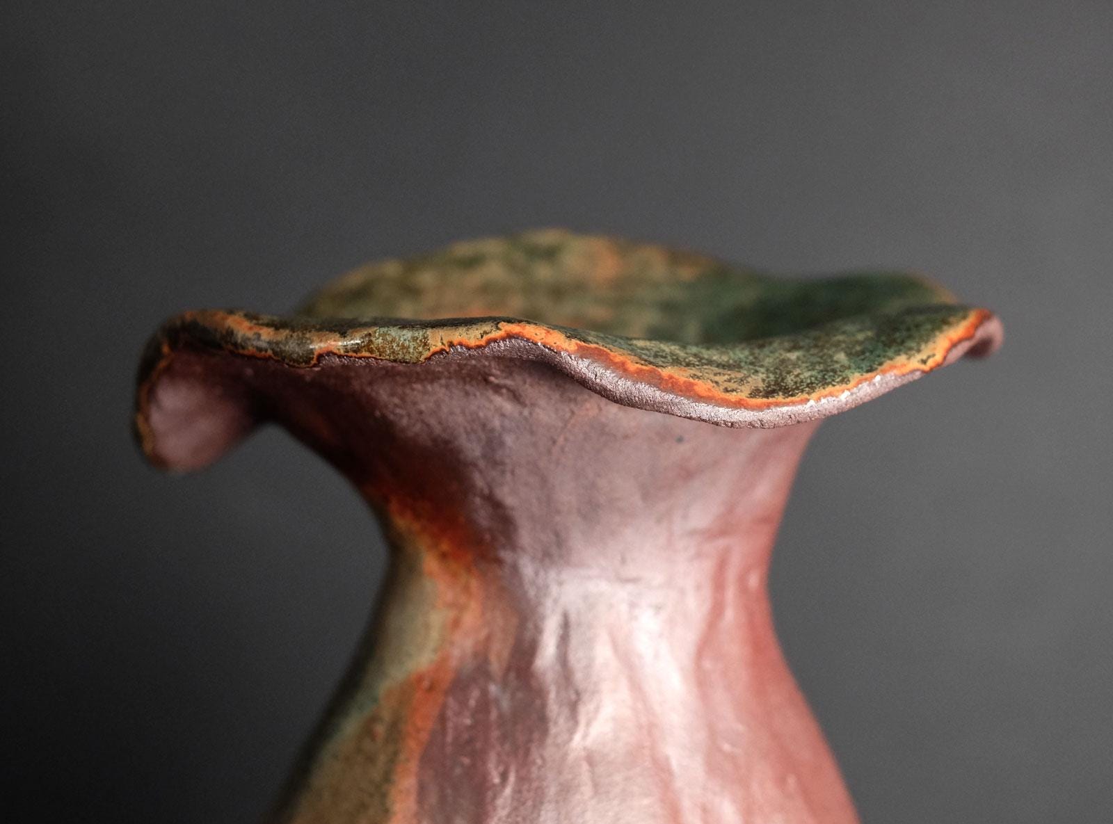 Bizen Flower Vase by Yabe Atsuro - Etsy