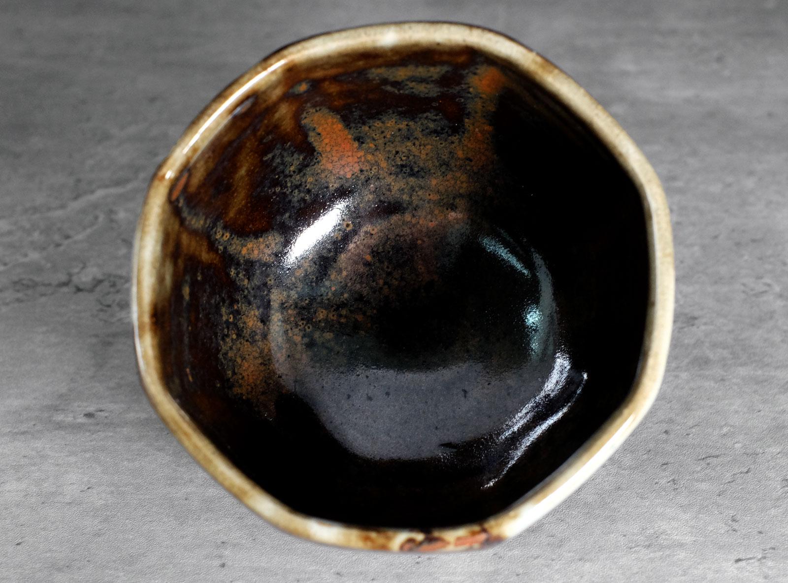 木村一郎作 柿釉茶碗 朱文 銘 友箱 - Etsy 日本