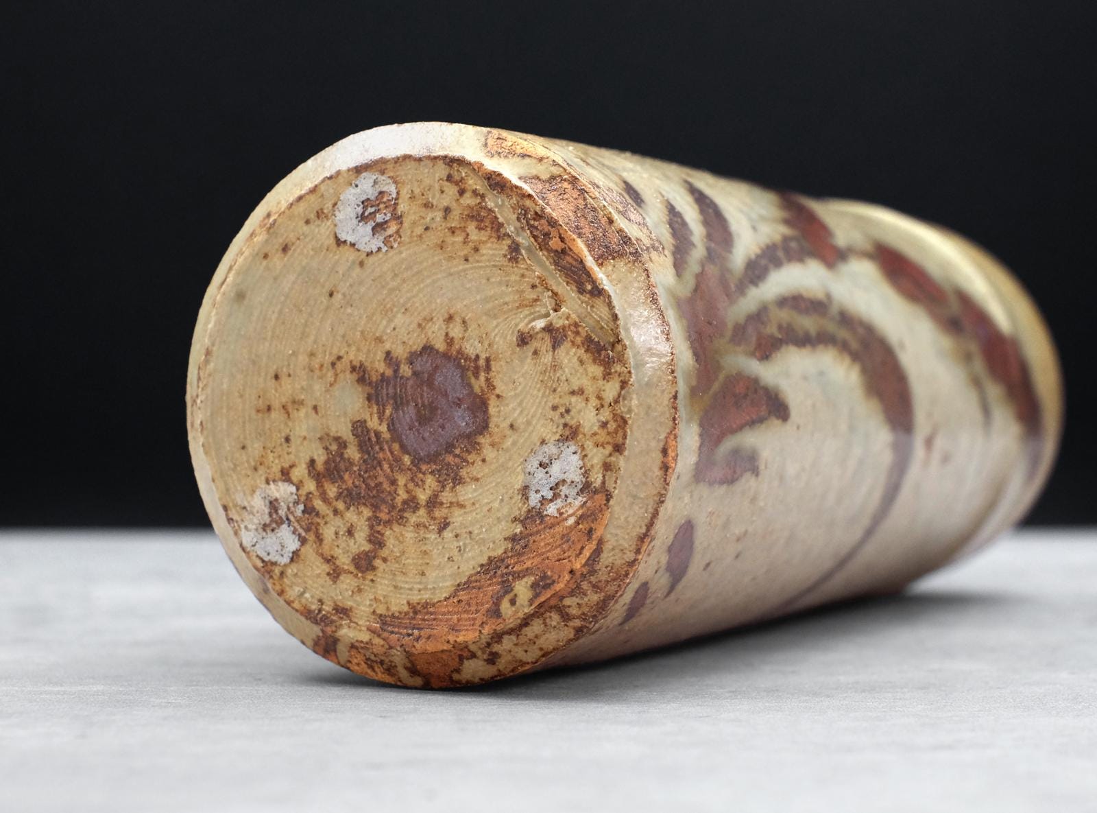 黄瀬戸花入 加藤幸三作 昭和～平成～令和 - Etsy 日本