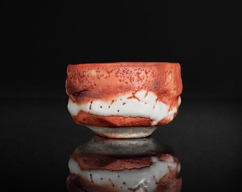 加藤豊久赤志野ぐい呑／A65 加藤豊久赤志野ぐい呑／A65