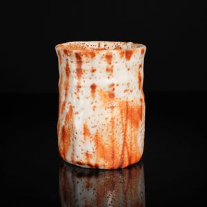 志野湯呑 加藤幸三作 - Etsy 日本