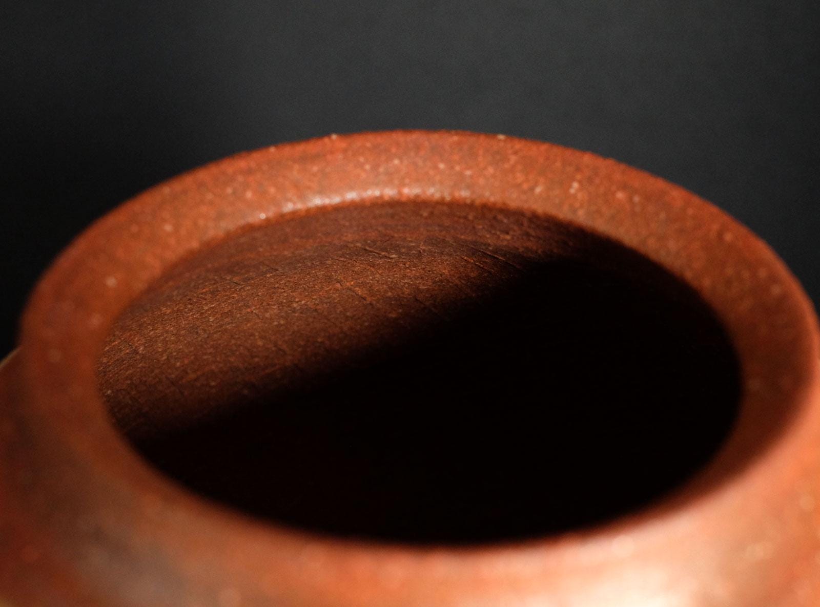 神崎宗昭作 信楽焼灰釉紋壷 - Etsy 日本