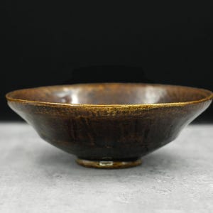 Raku Kichizaemon XII Kōnyū (楽吉左衛門十二代 弘入), Japanese (1857-1932) Matcha Bowl