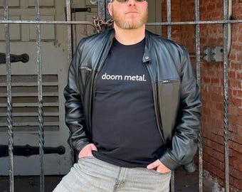 doom metal. - Minimalist T-Shirt