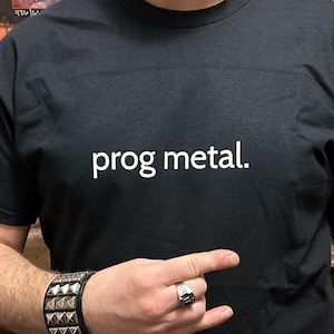 prog metal. - Minimalist T-Shirt