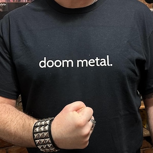 doom metal. - Minimalist T-Shirt
