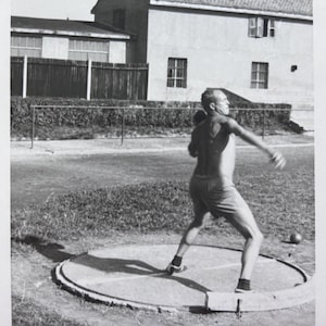 vintage B&W photo &gt;do you like sport&lt;