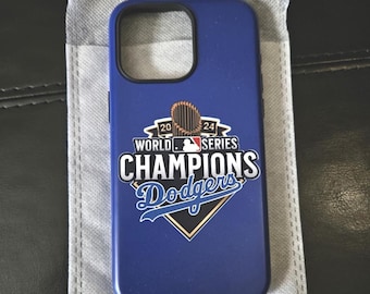Los Angeles Dodgers 2024 Champs iPhone 15 Pro Max Tough Case Matte Finish (Sample) *REDUCED Price!