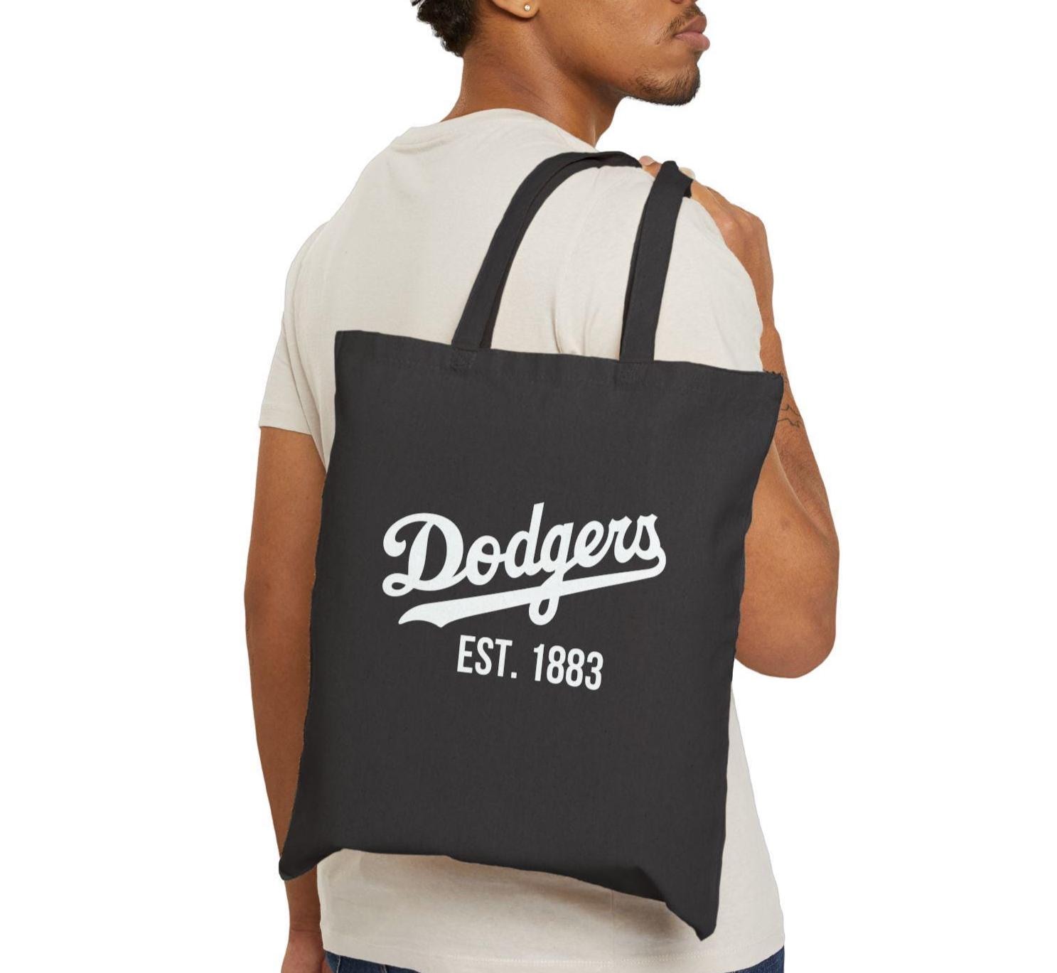 Dodgers Cotton Canvas Tote Bag – Double-sided Baseball Fan Gift - Etsy