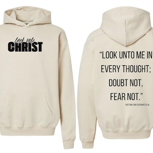 Look Unto Christ Youth Theme 2025 LDS hoodie crewneck sweater