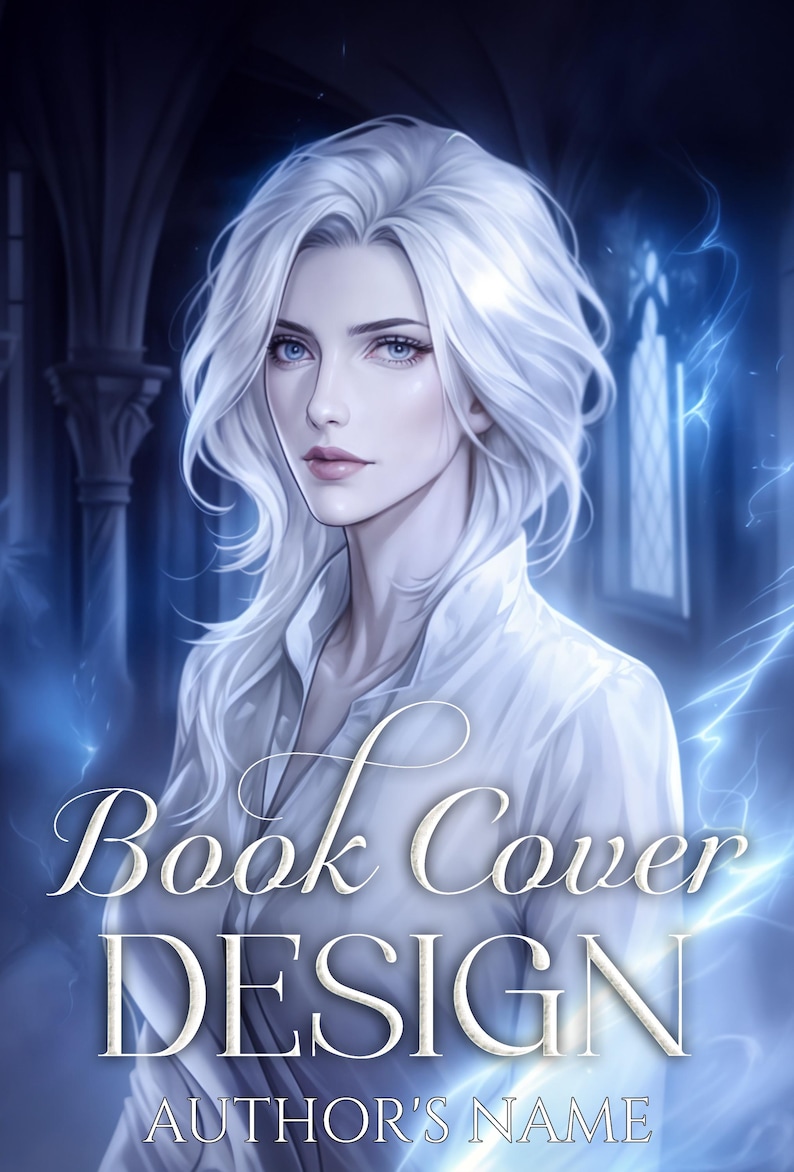 Editable Dark Fantasy Book Cover Template, Premade Novel Design ...