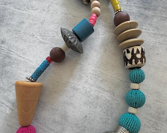 Boho Chunky Statement Necklace