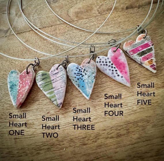 Art Heart On A Choker