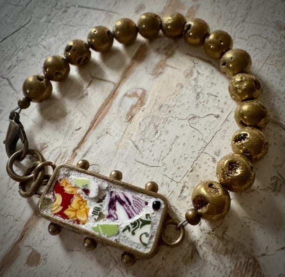 Art To Wear Miniature Mosaic Art Bracelet