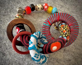 Fiber Hoop Bangle