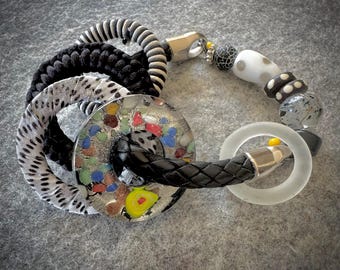 Fiber Hoop Bangle