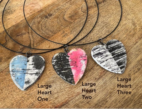 Art Heart On A Choker