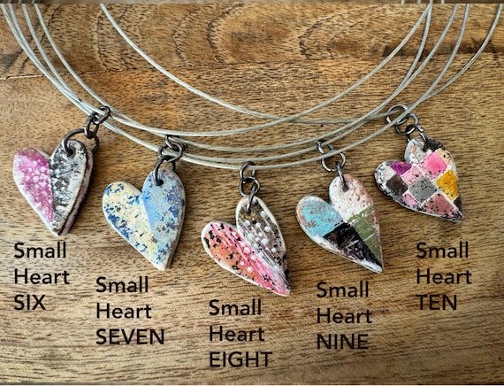 Art Heart On A Choker