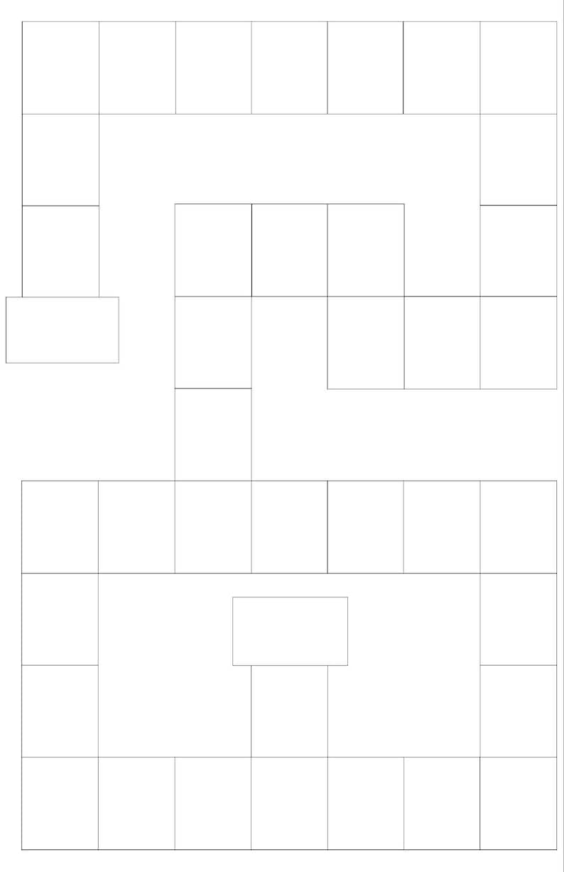 DIY Game Board Template: Customizable Canva Design (digital Download ...