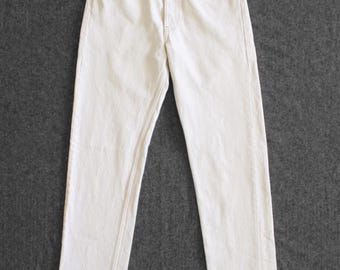 Levi's 501 witte denim jeans jaren 90 - 31/34