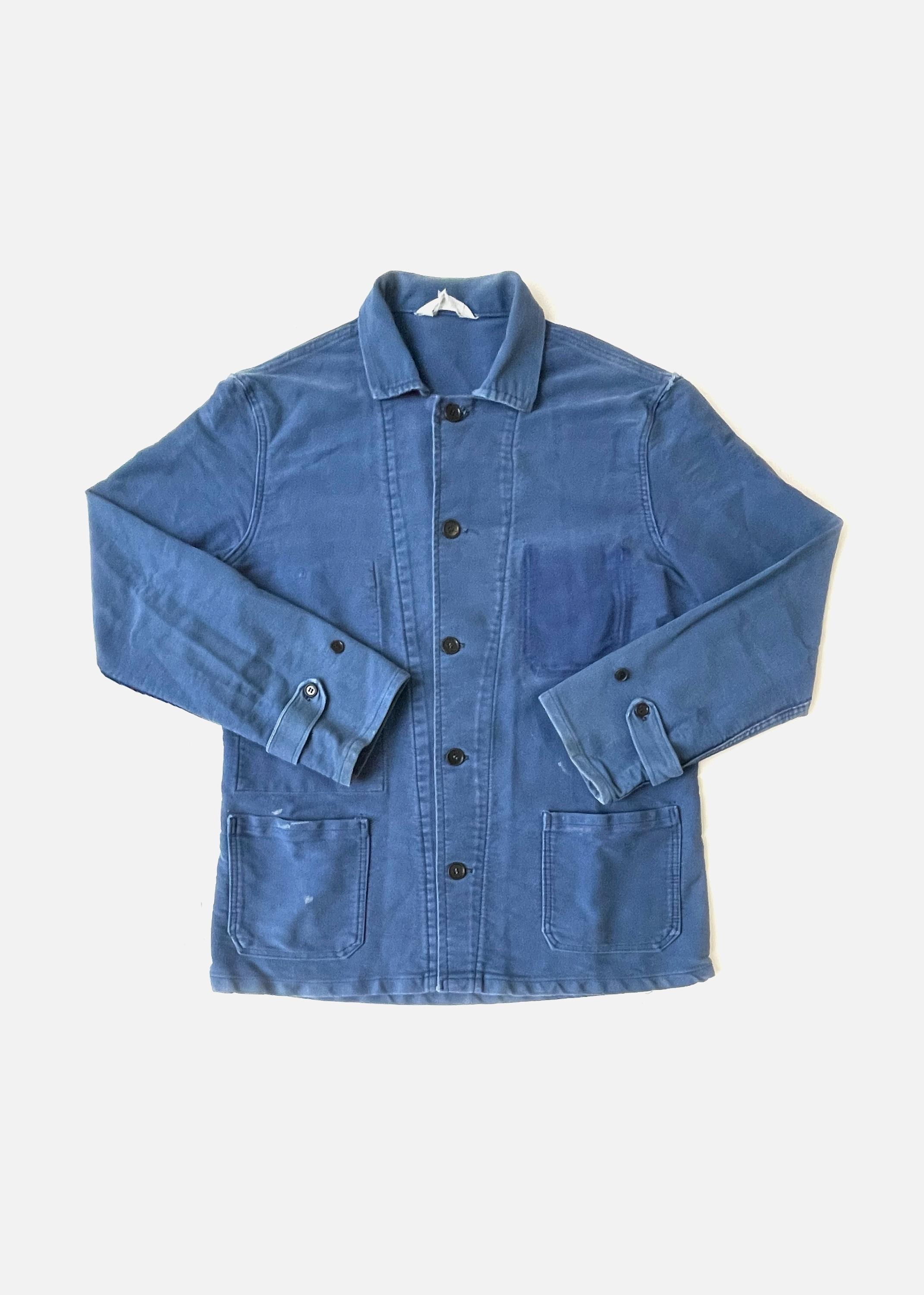 1960's〜 French Moleskin Jacket 1960/70s French Moleskin Chore Coat. Size M/L. - Etsy
