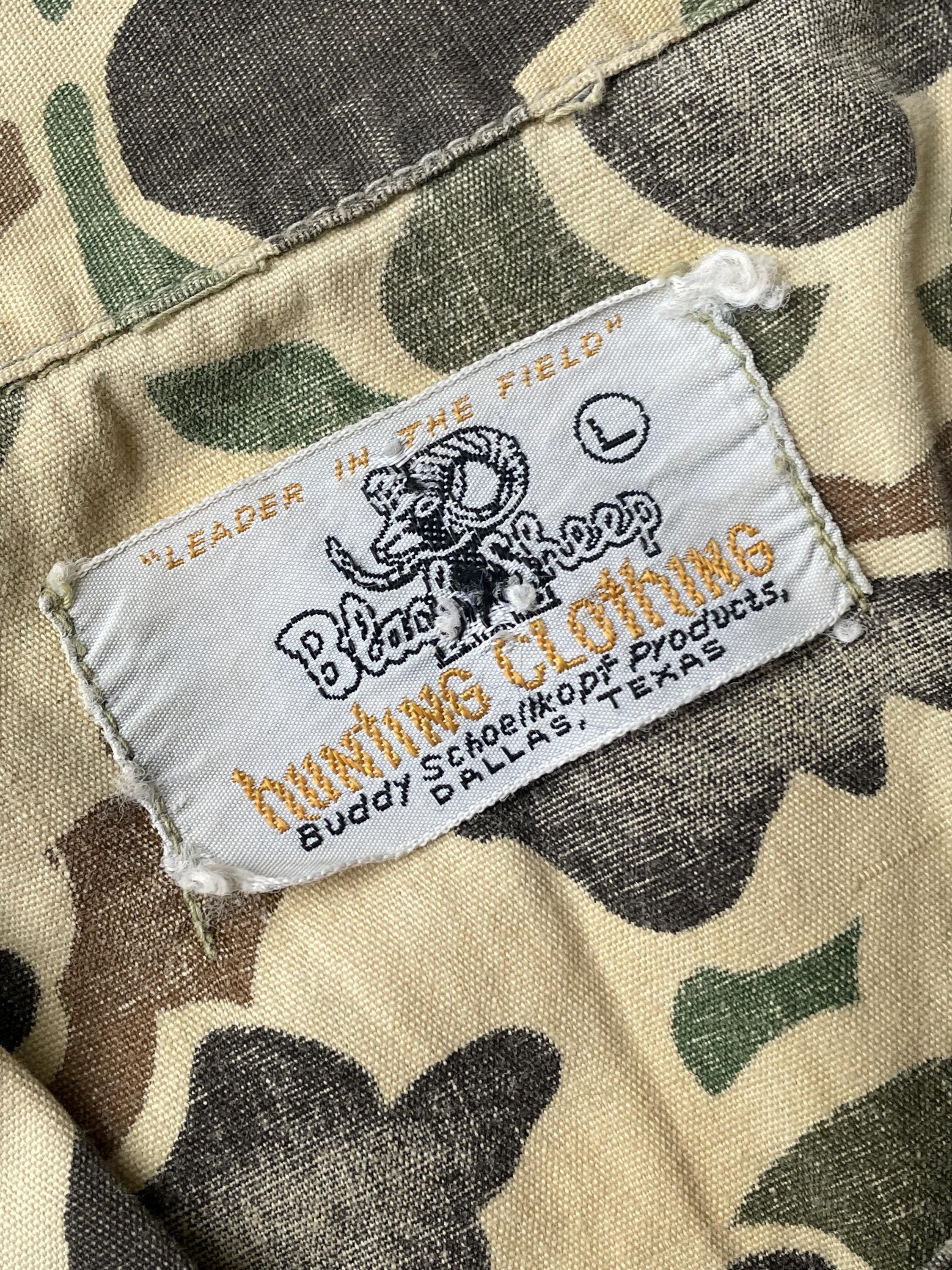 1960s Duck Hunter Camo Shirt Jacket. Size L/M Cropped Fit. - Etsy