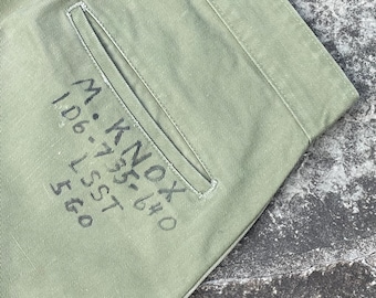 1960s Cotton Work Trousers.