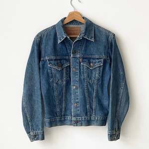 Blouson camionneur Levi&#39;s Type III des années 70/80. Taille S.