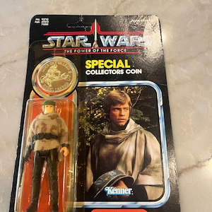 Luke Skywalker Coin 1984 Power of the Force Collector's Coin