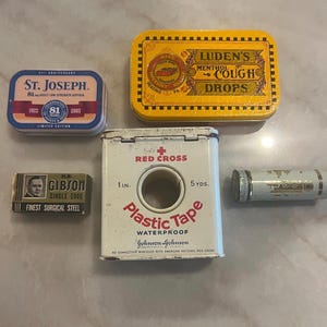 Vintage Medical Advertisements-  Set of 5