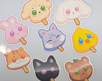 ATEEZ ANITEEZ Popsicle Stickers