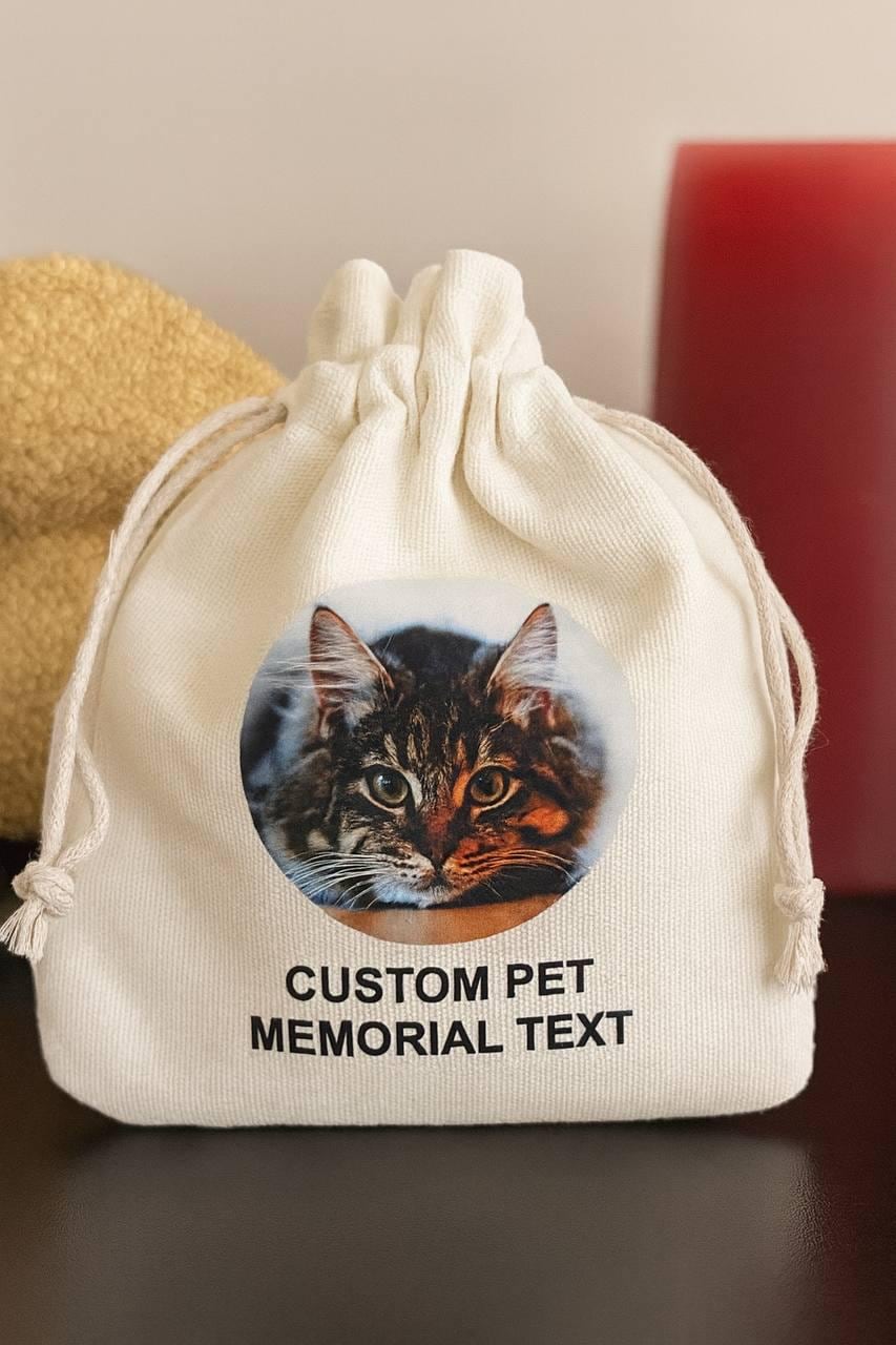 Pet Ashes Storage Bag – Drawstring Memorial Pouch For Cremation Remains