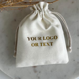 Custom Logo Pouch, Drawstring Pouch, Business Logo Bags, Logo Gift Bags, Custom Drawstring Bag, Muslin Bags, Cotton Pouch, Canvas Pouches