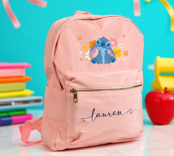Custom Stitch Lover Backpack Set, Back to School Set, Personalized