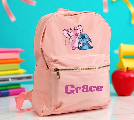 越智ゆらの　lure you in Angel stitch bag SODA Angel and Stitch Backpack, Stitch Lover Kids School Set, Back to