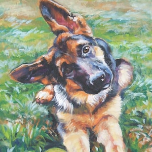 ジャーマン ショートヘアード ポインター gsp 犬 アート