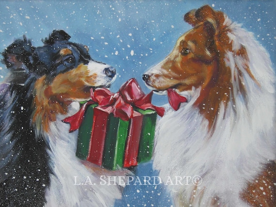 sheltie christmas