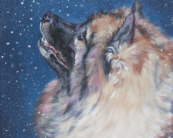 黒のポメラニアン犬のアート肖像キャンバスプリント LA シェパードの