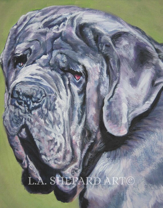 Mastiff painting sales