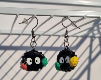 Studio Ghibli Clay Earrings