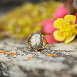 Pyrite Statement Ring | Gemstone Ring | Handmade in USA | Sizes 5-10 | Meaningful Gemstone Jewelry