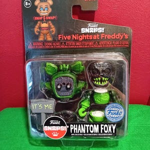 Five nights at Freddy&#39;s Phantom Foxy, Christmas gift, Halloween decor