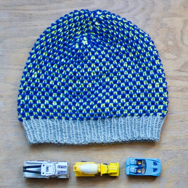 Knit Hat Pattern, PDF Instant Download Knitting Pattern, Cozy Knit Hat